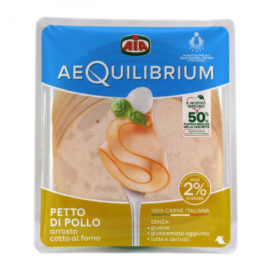 Petto di pollo arrosto cotto al forno Aequilibrium Aia gr.130