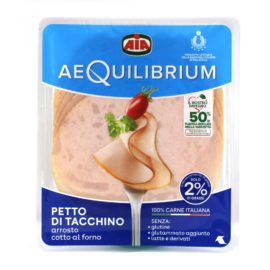 Petto di tacchino arrosto cotto al forno Aequilibrium Aia gr.120