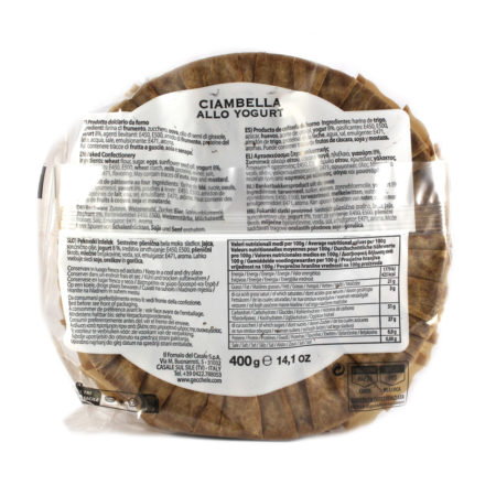 Ciambella allo yogurt Gecchele gr.400 - immagine 2