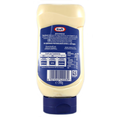 Maionese Mayonnaise Kraft gr.390 - immagine 2
