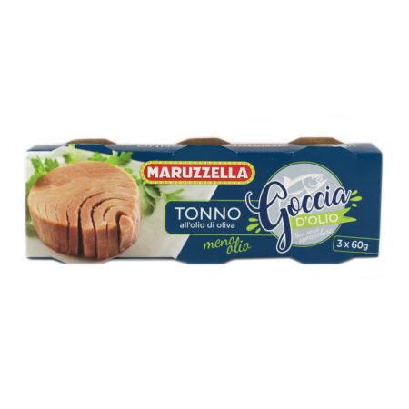 Tonno maruzzella all'olio oliva gr.60x3