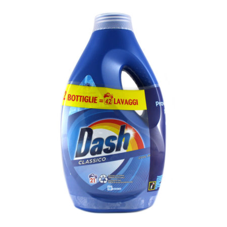Detersivo Dash liquido x 21 lavaggi x 2 ml.1,05x2