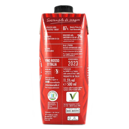 Vino rosso Tavernello brick lt.0,5 - immagine 3