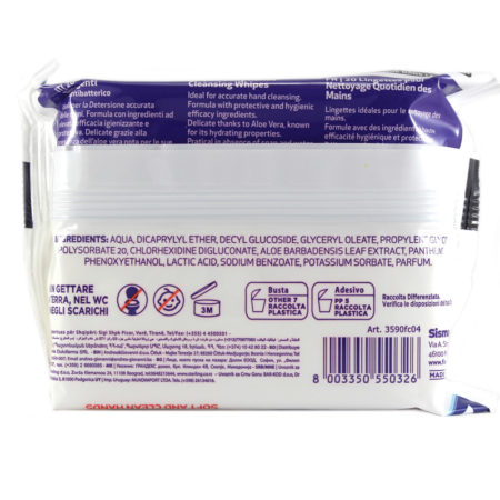 Salviette detergenti mani Farmacotone con antibatterico x 20 - immagine 2