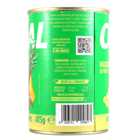 Macedonia di frutta allo sciroppo Linea Coal gr.415 - immagine 2