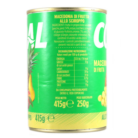 Macedonia di frutta allo sciroppo Linea Coal gr.415 - immagine 3