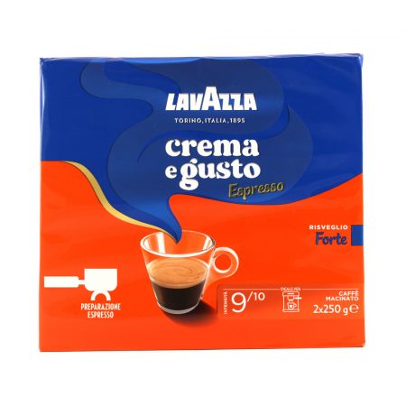 Caffè Lavazza espresso macinato crema e gusto forte gr.250  x 2