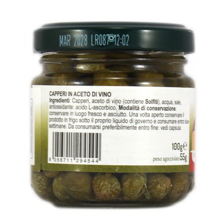 Capperi puntina sottaceto gr.100  Linea Coal - immagine 2