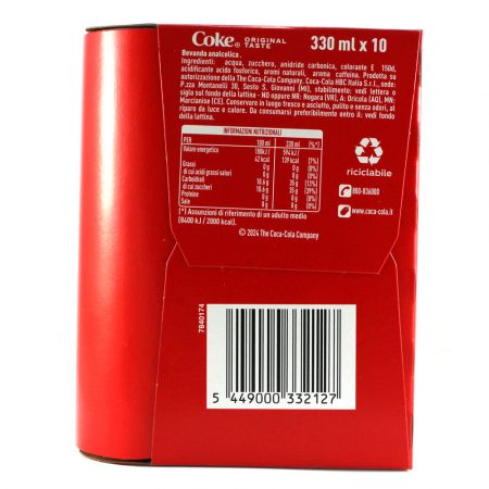 Coca cola lattina cl.33x10 - immagine 2