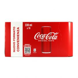 Coca cola lattina cl.33x10