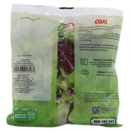 Insalata mista poker gr.200 Linea Coal - immagine 2