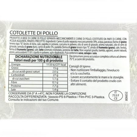 Cotolette pollo Martini gr.500 - immagine 2