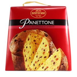 Panettone Bistefani con uvetta e canditi gr.700