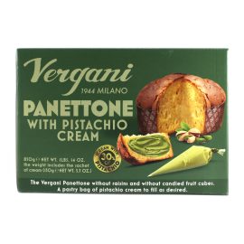 Panettone al pistacchio Vergani gr.850