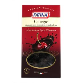 Ciliegie Fatina ricoperte con cioccolato extrafondente gr.150
