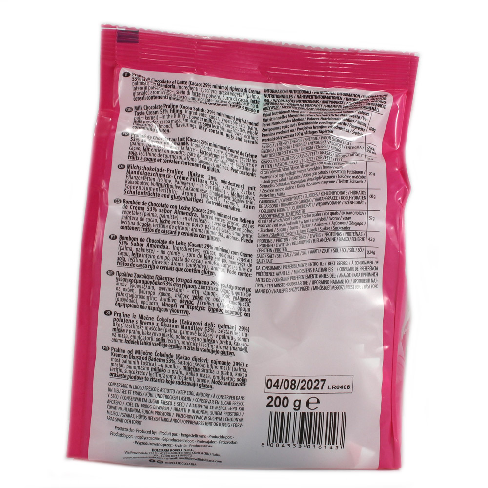 Cioccolatini Premium Rovelli con cioccolato al latte gr.200 - immagine 2